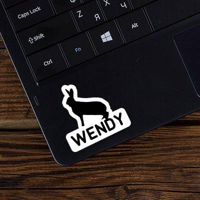 Aufkleber Wendy Kaninchen Gift package Image