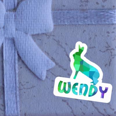 Autocollant Lapin Wendy Notebook Image