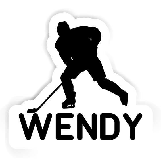 Aufkleber Eishockeyspieler Wendy Notebook Aufkleber Eishockeyspieler Wendy Gift package Image