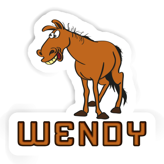 Autocollant Cheval Wendy Autocollant Cheval Wendy Image
