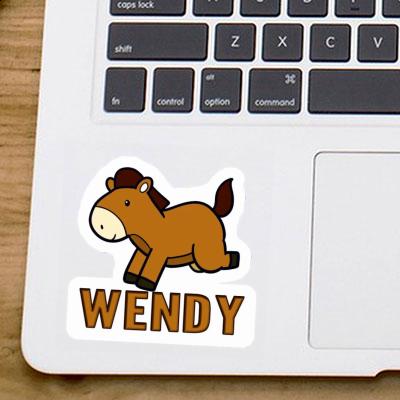 Wendy Sticker Horse Image