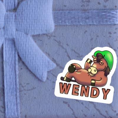 Cheval Autocollant Wendy Notebook Cheval Autocollant Wendy Notebook Image