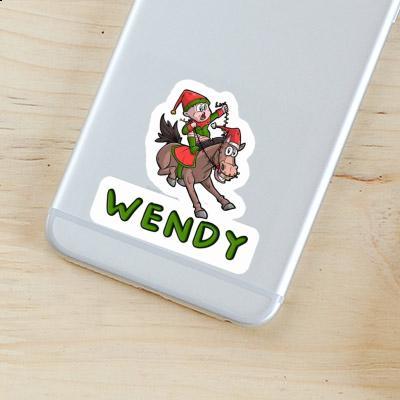 Cheval de Noël Autocollant Wendy Notebook Cheval de Noël Autocollant Wendy Notebook Image