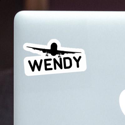 Sticker Airplane Wendy Notebook Sticker Airplane Wendy Notebook Image