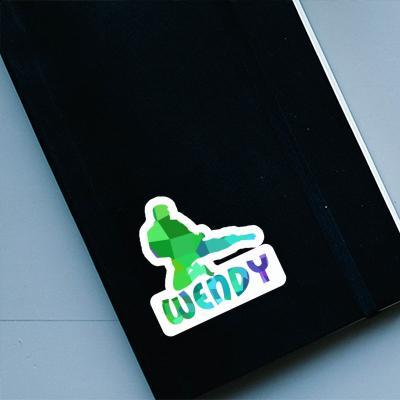 Aufkleber Wendy Karateka Notebook Aufkleber Wendy Karateka Notebook Image