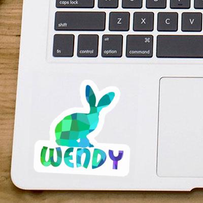 Sticker Wendy Rabbit Notebook Sticker Wendy Rabbit Gift package Image