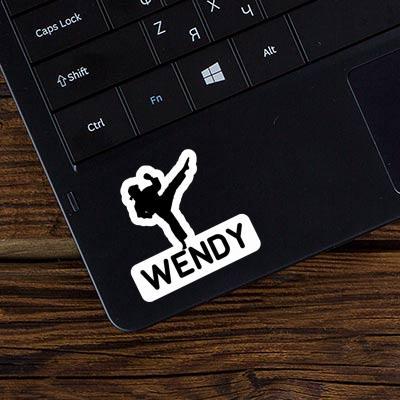 Wendy Aufkleber Karateka Notebook Image