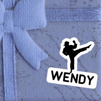Wendy Autocollant Karatéka Laptop Image