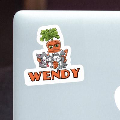 Carotte monstrueuse Autocollant Wendy Laptop Carotte monstrueuse Autocollant Wendy Laptop Image