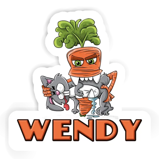 Monster-Karotte Sticker Wendy Image