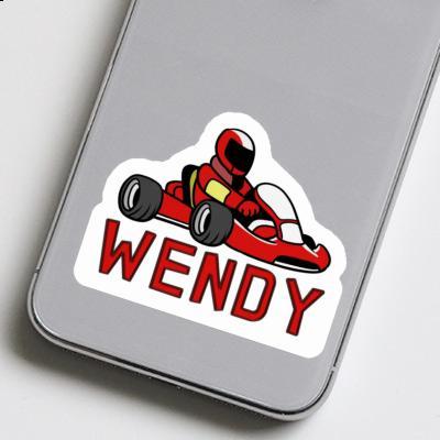 Autocollant Wendy Pilote de kart Notebook Autocollant Wendy Pilote de kart Gift package Image