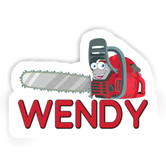 Sticker Kettensäge Wendy Notebook Sticker Kettensäge Wendy Notebook Image