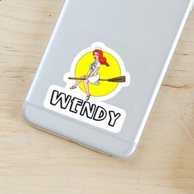 Sticker Wendy Krankenschester Gift package Image