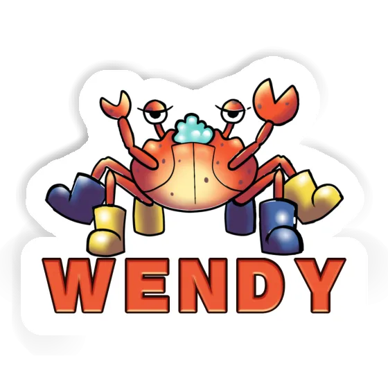 Autocollant Crabe Wendy Autocollant Crabe Wendy Image