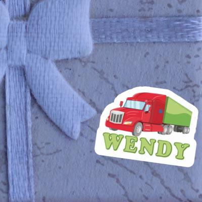 Truck Sticker Wendy Notebook Truck Sticker Wendy Notebook Image