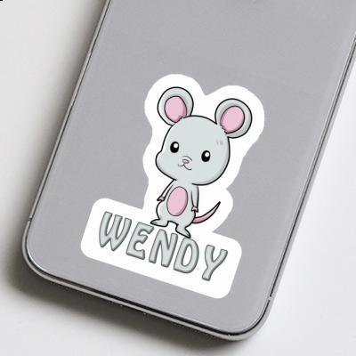 Wendy Autocollant Souris Notebook Wendy Autocollant Souris Notebook Image