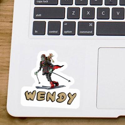 Wendy Sticker Telemarker Notebook Wendy Sticker Telemarker Gift package Image