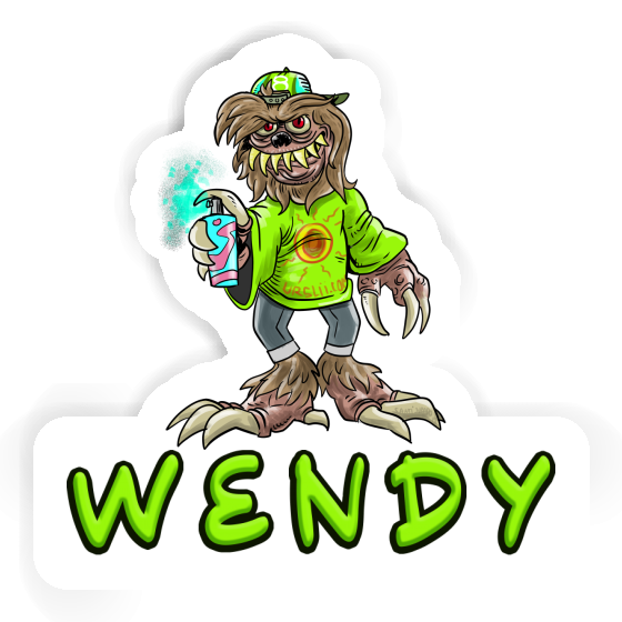 Wendy Aufkleber Sprayer Laptop Image