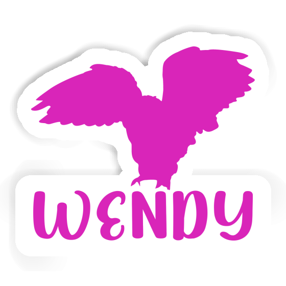 Owl Sticker Wendy Laptop Image