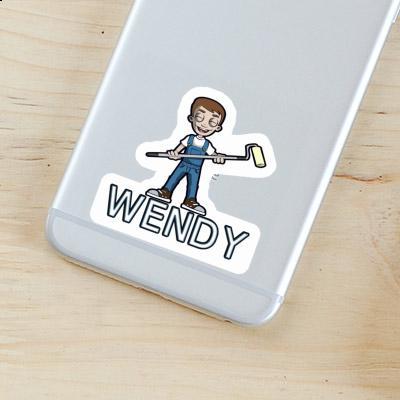Aufkleber Maler Wendy Notebook Aufkleber Maler Wendy Gift package Image