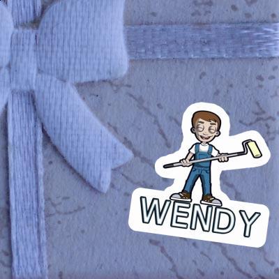 Aufkleber Maler Wendy Image