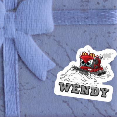Sticker Pistenfahrzeug Wendy Notebook Image