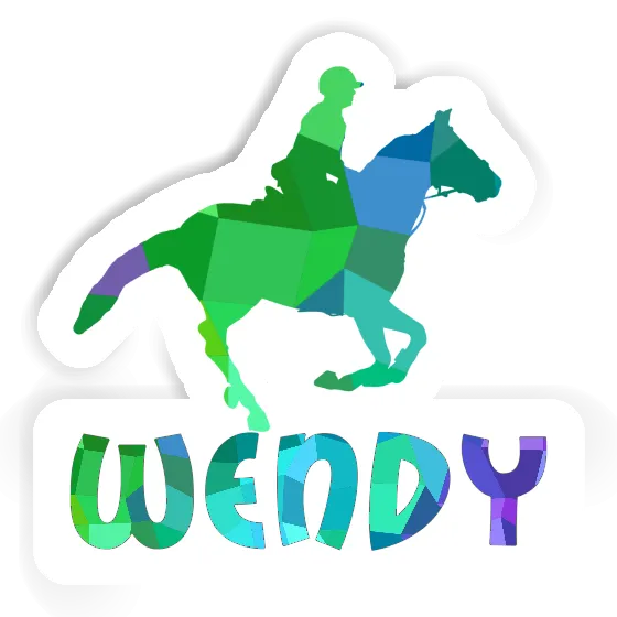 Wendy Aufkleber Reiterin Notebook Wendy Aufkleber Reiterin Gift package Image