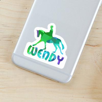 Sticker Horse Rider Wendy Notebook Sticker Horse Rider Wendy Gift package Image