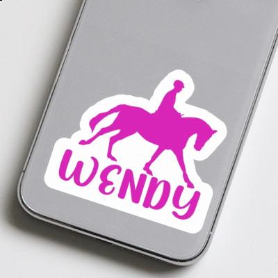 Wendy Sticker Horse Rider Notebook Wendy Sticker Horse Rider Gift package Image