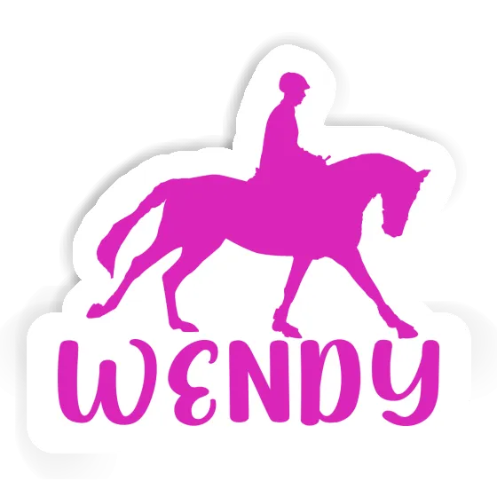 Wendy Sticker Horse Rider Wendy Sticker Horse Rider Image