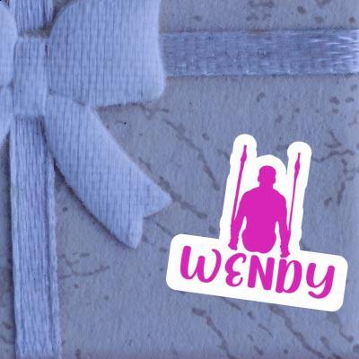 Autocollant Wendy Gymnaste aux anneaux Gift package Image