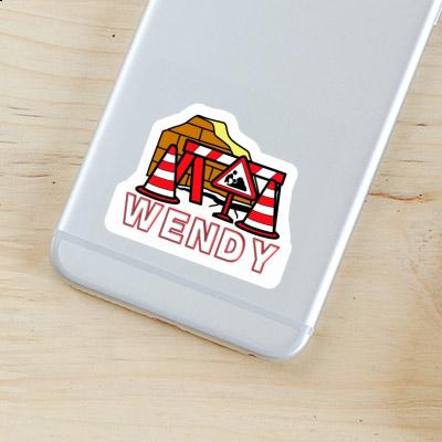 Wendy Aufkleber Straßenbaustelle Notebook Wendy Aufkleber Straßenbaustelle Gift package Image