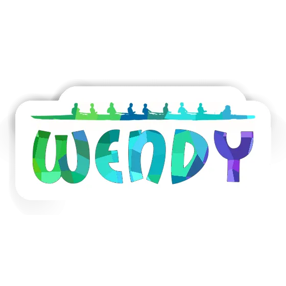 Autocollant Wendy Bateau à rames Notebook Autocollant Wendy Bateau à rames Gift package Image