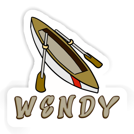 Autocollant Bateau à rames Wendy Notebook Autocollant Bateau à rames Wendy Gift package Image