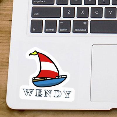 Voilier Autocollant Wendy Laptop Voilier Autocollant Wendy Laptop Image