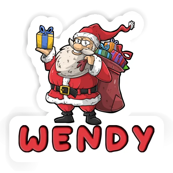 Autocollant Père Noël Wendy Notebook Autocollant Père Noël Wendy Gift package Image