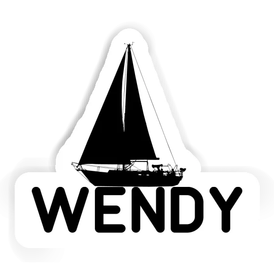 Sticker Wendy Segelboot Notebook Sticker Wendy Segelboot Notebook Image