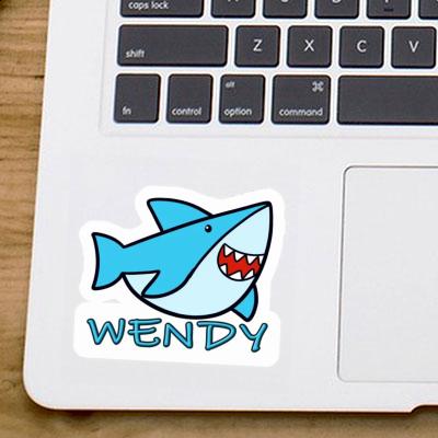 Wendy Autocollant Requin Notebook Wendy Autocollant Requin Gift package Image