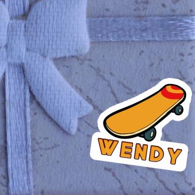 Wendy Aufkleber Skateboard Notebook Image