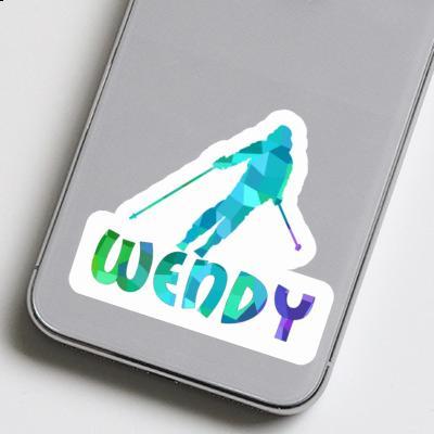 Autocollant Wendy Skieuse Notebook Autocollant Wendy Skieuse Notebook Image