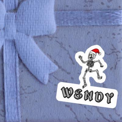 Wendy Autocollant Squelette Notebook Wendy Autocollant Squelette Notebook Image