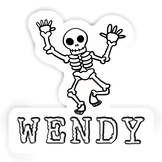 Sticker Wendy Skelett Sticker Wendy Skelett Image