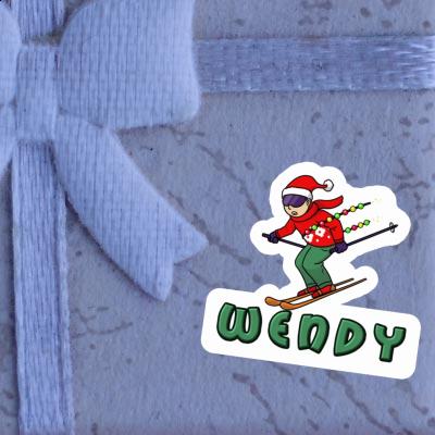 Sticker Weihnachtsskifahrer Wendy Notebook Sticker Weihnachtsskifahrer Wendy Gift package Image