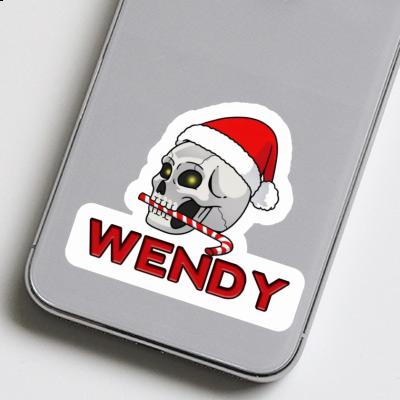 Autocollant Crâne de Noël Wendy Notebook Autocollant Crâne de Noël Wendy Gift package Image