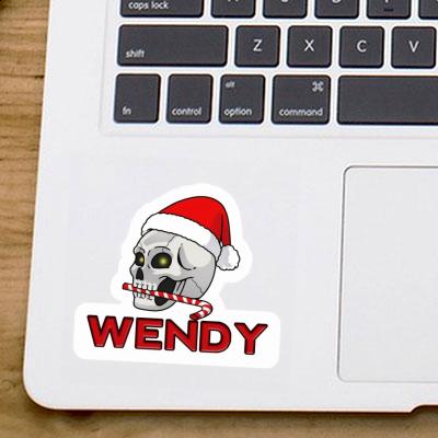 Autocollant Crâne de Noël Wendy Notebook Autocollant Crâne de Noël Wendy Gift package Image