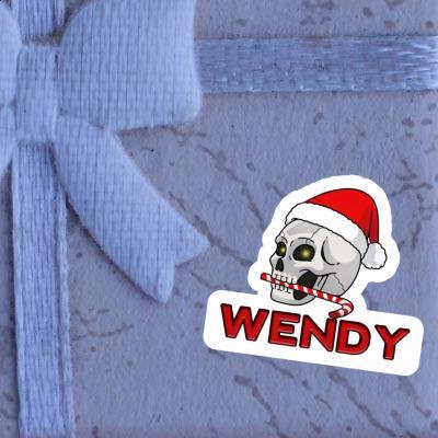 Autocollant Crâne de Noël Wendy Laptop Autocollant Crâne de Noël Wendy Laptop Image