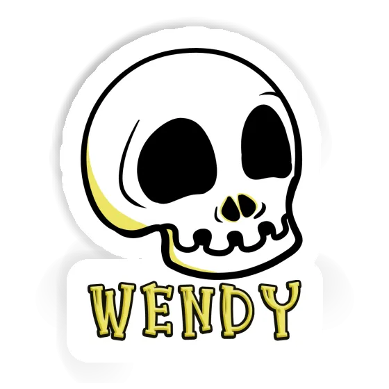 Wendy Sticker Totenkopf Notebook Wendy Sticker Totenkopf Gift package Image