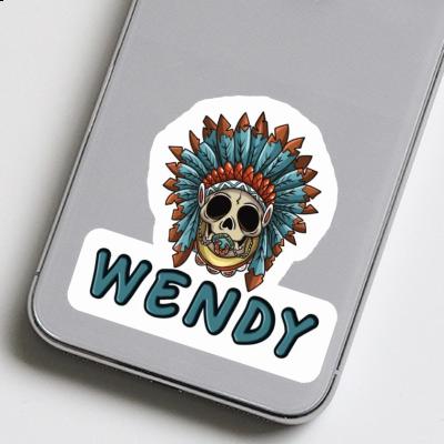 Autocollant Wendy Bébé tête de mort Notebook Autocollant Wendy Bébé tête de mort Gift package Image