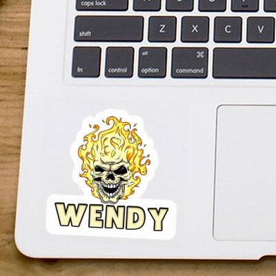 Skull Sticker Wendy Image