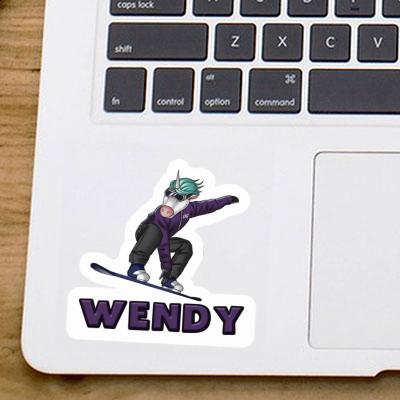 Autocollant Wendy Snowboardeuse Gift package Image